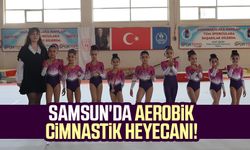 Samsun'da Aerobik Cimnastik heyecanı!