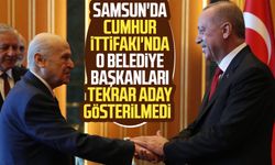 Samsun'da Cumhur İttifakı'nda o belediye başkanları tekrar aday gösterilmedi