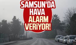 Samsun'da hava kalitesi alarm veriyor!
