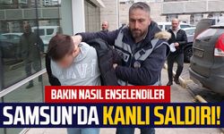 Samsun'da kanlı saldırı zanlıları tüfeği sakladıkları yere dönünce yakalandılar