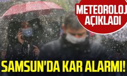 Samsun'da kar alarmı! Meteoroloji açıkladı