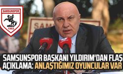 Yılport Samsunspor Başkanı Yüksel Yıldırım'dan flaş açıklama: Anlaştığımız oyuncular var