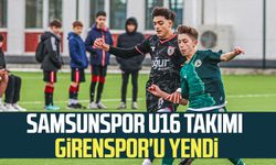 Samsunspor U16 Takımı Girenspor'u yendi