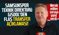 Samsunspor Teknik Direktörü Markus Gisdol'den flaş transfer açıklaması!