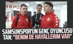 Samsunspor'un genç oyuncusu Haluk Mustafa Tan: "Benim de hayallerim var"