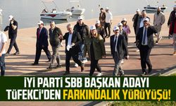 İYİ Parti SBB Başkan Adayı İmren Nilay Tüfekci'den farkındalık yürüyüşü!