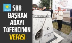 İYİ Parti SBB Başkan Adayı İmren Nilay Tüfekci'nin vefası