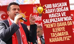 AK Parti SBB Başkan Adayı Halit Doğan Havza ve Salıpazarı'nda: "Kenti daha da ileriye taşımaya kararlıyız"