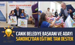 Canik Belediye Başkanı ve Adayı İbrahim Sandıkçı'dan eğitime tam destek