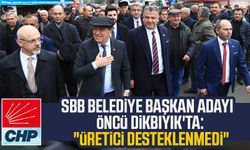 CHP SBB Belediye Başkan Adayı Cevat Öncü Dikbıyık'ta: "Üretici desteklenmedi"