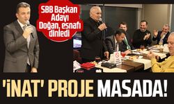 Samsun Büyükşehir Belediye Başkan Adayı Halit Doğan esnafı dinledi: Cumhuriyet Meydanı Projesi masada!