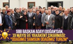 AK Parti SBB Başkan Adayı Halit Doğan'dan, 19 Mayıs ve Yakakent çıkarması: "Odağımız Samsun odağımız turizm "