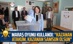AK Parti Atakum adayı Özlem Maraş oyunu kullandı: "Kazanan Atakum, kazanan Samsun olsun"