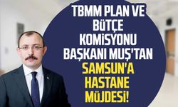TBMM Plan ve Bütçe Komisyonu Başkanı Mehmet Muş'tan Samsun'un iki ilçesine hastane müjdesi!
