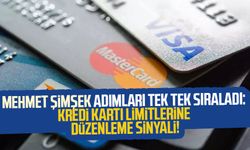 Mehmet Şimşek adımları tek tek sıraladı: Kredi kartı limitlerine düzenleme sinyali!