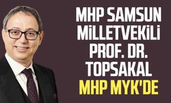 MHP Samsun Milletvekili Prof. Dr. ilyas Topsakal MHP MYK'de