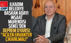 CHP İlkadım Belediye Başkan Adayı İnşaat Mühendisi Murat Şenel'den deprem uyarısı: "Acilen envanter çıkarılmalı"