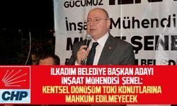 CHP İlkadım Belediye Başkan adayı Murat Şenel: Kentsel dönüşüm TOKİ konutlarına mahkum edilmeyecek