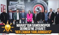 AK Parti Atakum adayı Özlem Maraş'tan Samsunspor Derneği'ne ziyaret: 'Her zaman yanlarındayız'