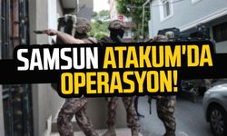 Samsun Atakum'da uyuşturucu operasyonu