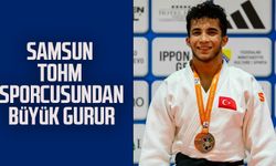 Samsun TOHM sporcusu Tuncay Türkman'dan büyük gurur