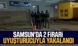 Samsun'da 2 firari uyuşturucuyla yakalandı