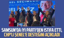 Samsun'da İYİ Parti'den istifa etti, CHP'li Murat Şenel'e desteğini açıkladı