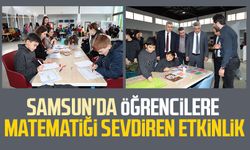Samsun'da öğrencilere matematiği sevdiren etkinlik