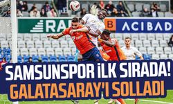 Samsunspor ilk sırada! Galatasaray'ı solladı