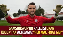 Samsunspor'un kalecisi Okan Kocuk'tan açıklama: "Her maç final gibi"