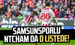 Samsunsporlu Olivier Ntcham da o listede!