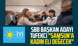 İYİ Parti SBB Başkan adayı İmren Nilay Tüfekci: "Samsun'a kadın eli değecek"