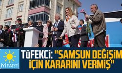 İyi Parti SBB Başkan Adayı İmren Nilay Tüfekci: "Samsun değişim için kararını vermiş"