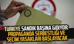Türkiye sandık başına gidiyor: Propaganda serbestliği ve seçim yasakları yarın başlıyor