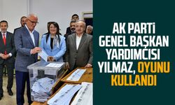 AK Parti Genel Başkan Yardımcısı Yusuf Ziya Yılmaz, oyunu kullandı
