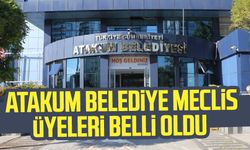 Samsun Atakum Belediye Meclis üyeleri belli oldu