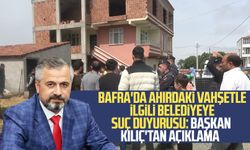 Samsun Bafra'da ahırdaki vahşetle ilgili belediyeye suç duyurusu: Başkan Hamit Kılıç'tan açıklama