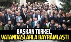 Başkan Türkel, vatandaşlarla bayramlaştı