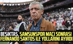 Beşiktaş, Samsunspor maçı sonrası Fernando Santos ile yollarını ayırdı