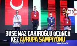 Milli boksör Buse Naz Çakıroğlu üst üste üçüncü kez Avrupa şampiyonu oldu