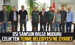 DSİ Samsun Bölge Müdürü Köksal Buğra Çelik'ten Terme Belediyesi'ne ziyaret