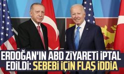 Erdoğan'ın ABD ziyareti iptal edildi: Sebebi için flaş iddia