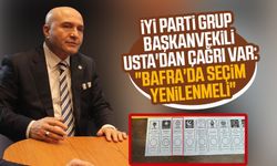 İYİ Parti Grup Başkanvekili ve Samsun Milletvekili Erhan Usta'dan çağrı var: "Bafra'da seçim yenilenmeli"