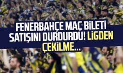 Fenerbahçe maç bileti satışını durdurdu! Ligden çekilme hamlesi mi?