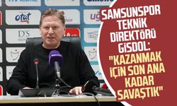 Samsunspor Teknik Direktörü Markus Gisdol: "Kazanmak için son ana kadar savaştık"
