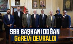 Samsun Büyükşehir Belediye Başkanı Halit Doğan görevi devraldı