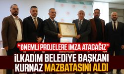 İlkadım Belediye Başkanı İhsan Kurnaz mazbatasını aldı:“Önemli projelere imza atacağız”