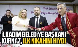 İlkadım Belediye Başkanı İhsan Kurnaz, ilk nikahını kıydı