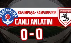 Kasımpaşa-Samsunspor maçının canlı anlatımı