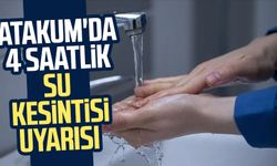 SASKİ'den su kesintisi duyurusu: Samsun Atakum'da 4 saatlik su kesintisi uyarısı